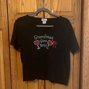 Black Short Sleeve Tee